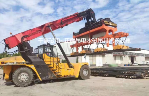 起重機(jī)家族大集合！電永磁吊具竟能適配這么多類型，千豪案例太震撼