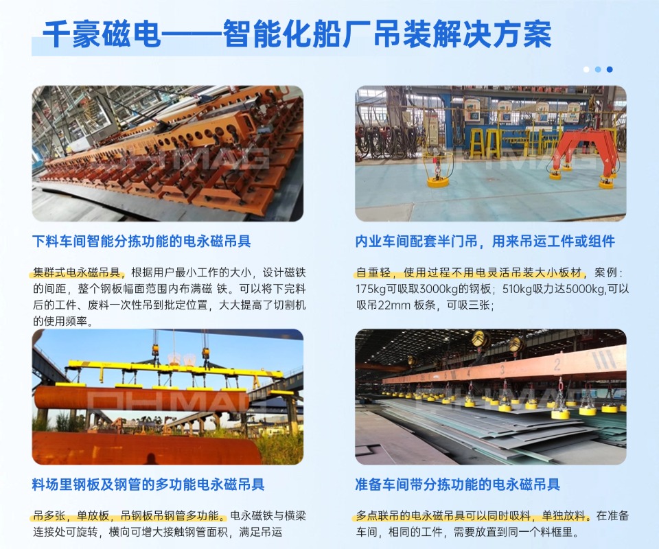 千豪港口裝卸電永磁吊具